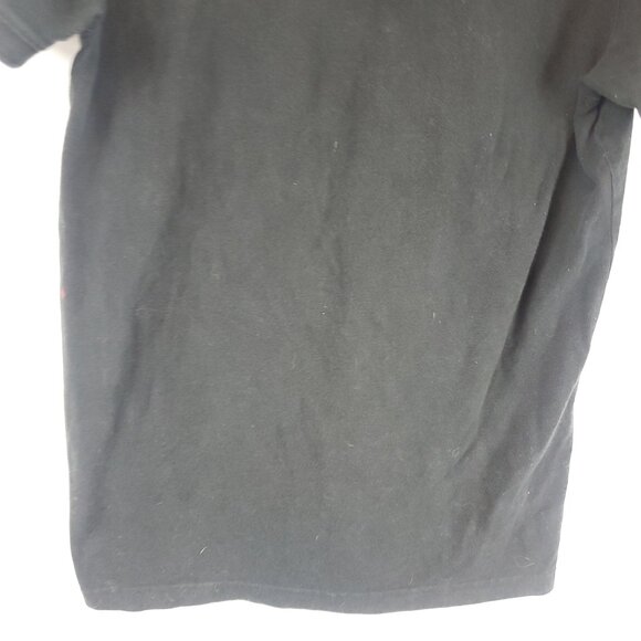 New Era Mens Black Short Sleeve Polo Shirt Sz Large - Picture 12 of 12